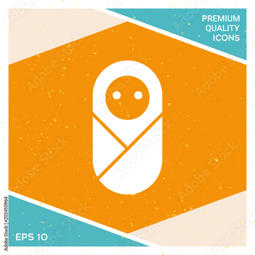 Infant, neonate, newborn icon
