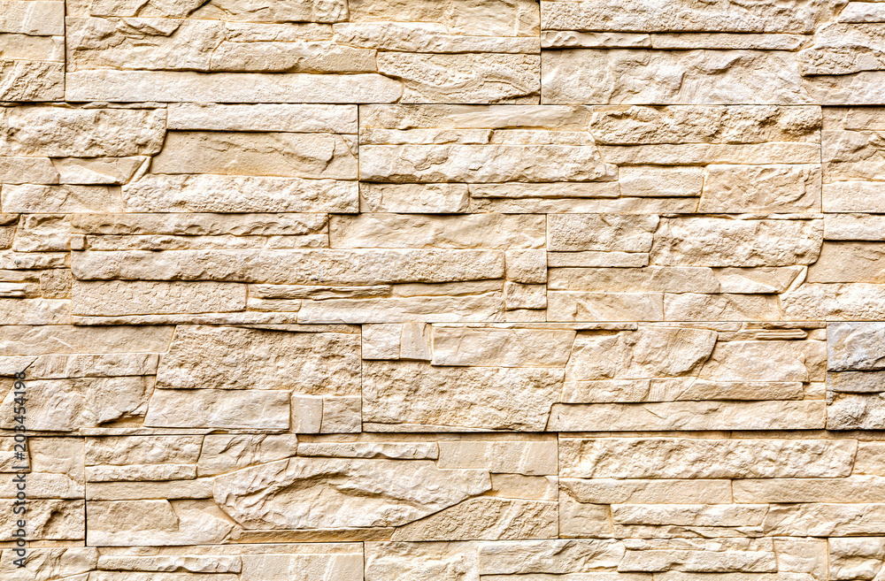 Fototapeta premium Abstract background of modern style rough brick wall texture
