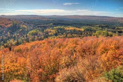 Oberg Mountain is part of the Sawtooth Range on the North Shore in Minnesota