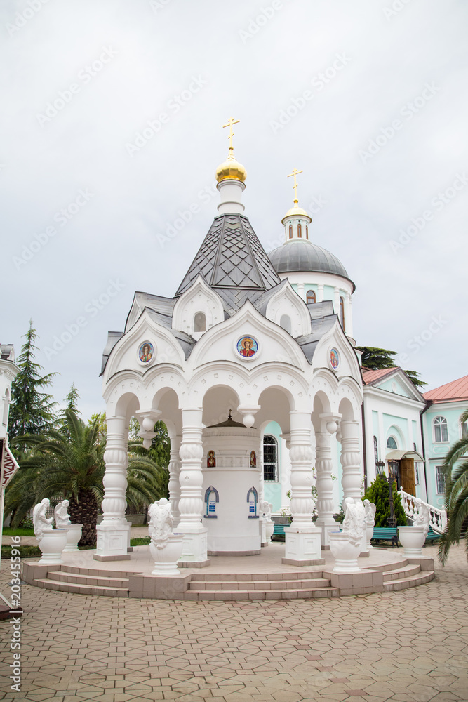 Obraz premium Church in the center of Sochi