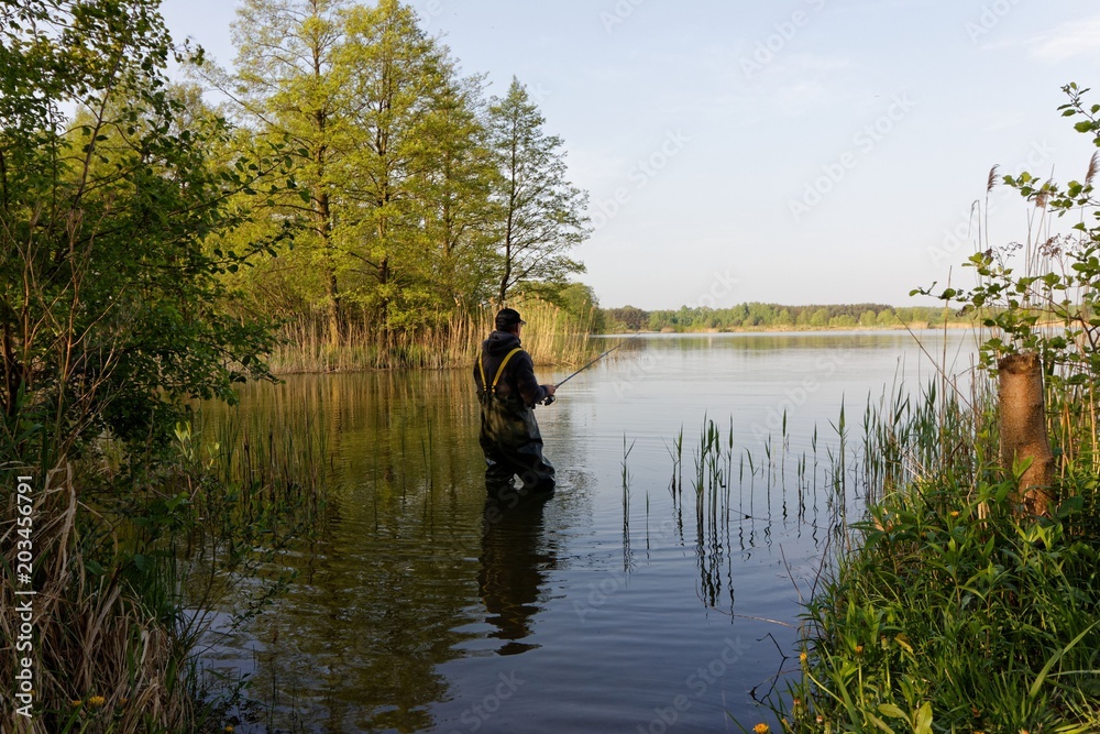 Fototapeta premium Fisherman