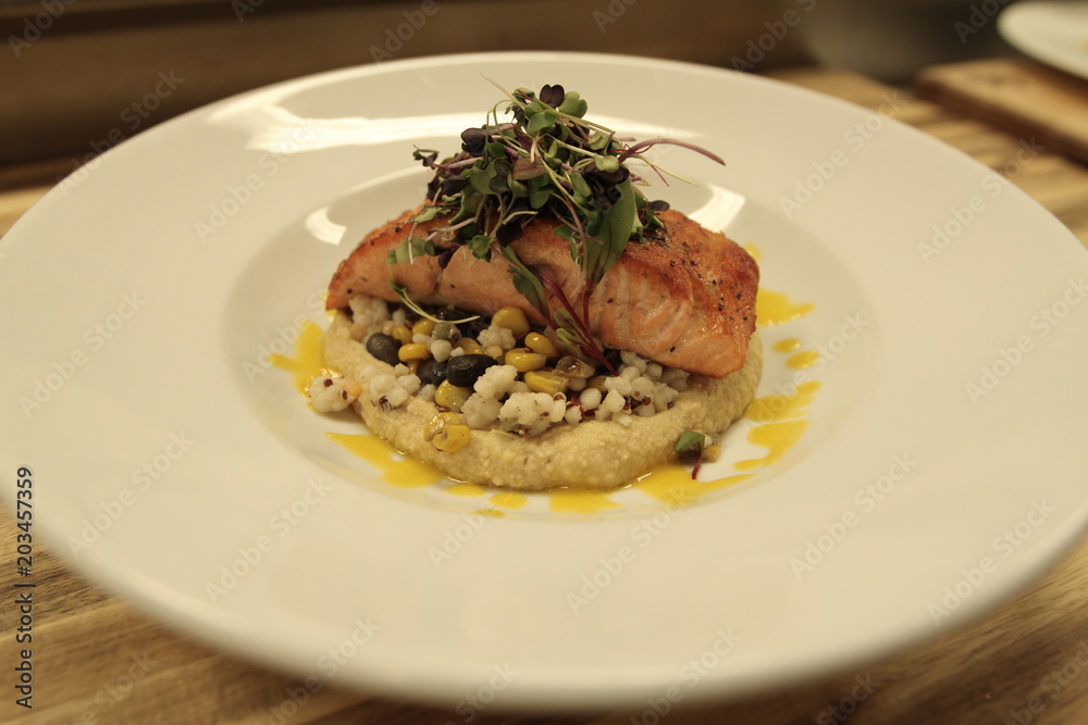 fish seafood salmon fish seafood salmon