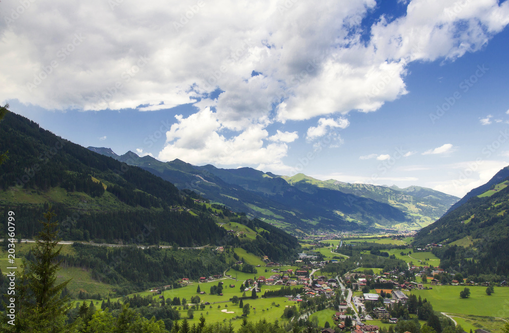 Alpine Valley aerial view