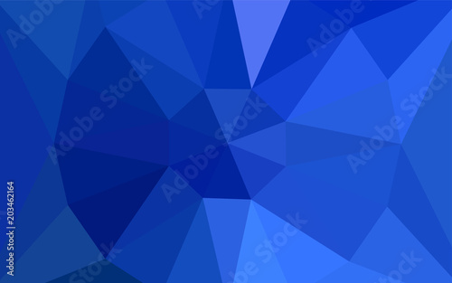 Light BLUE vector low poly texture with a diamond.
