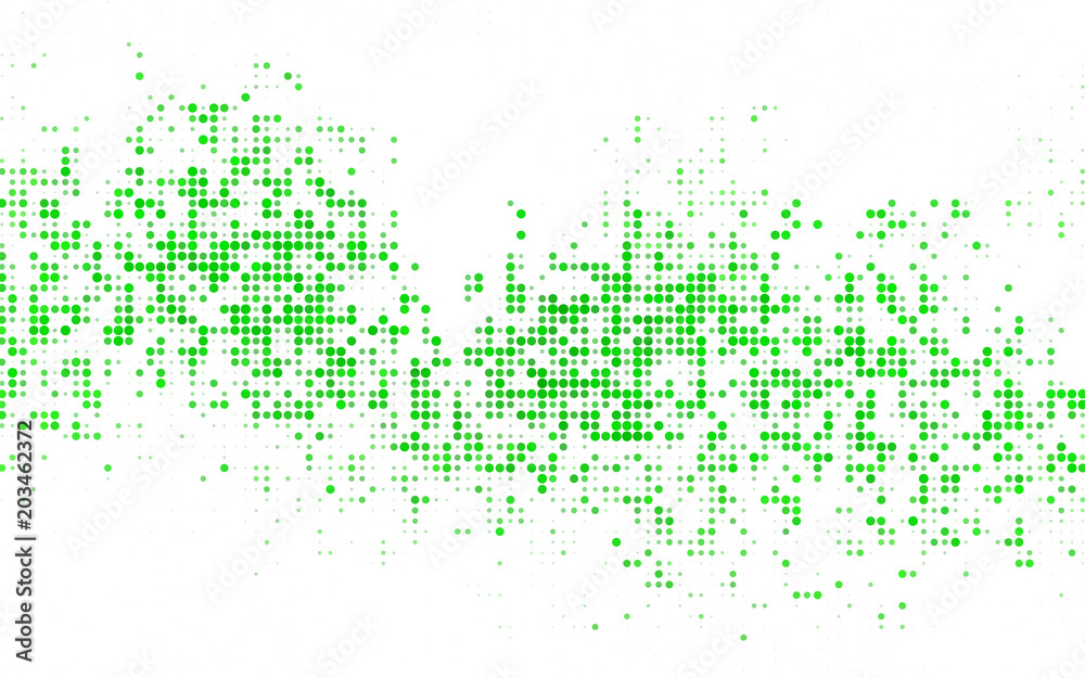 Light Green vector abstract pattern with circles. Light Green vector abstract pattern with circles.