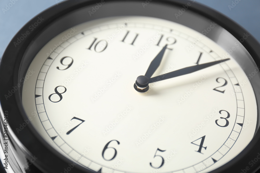 Big clock, closeup. Time change concept Big clock, closeup. Time change concept