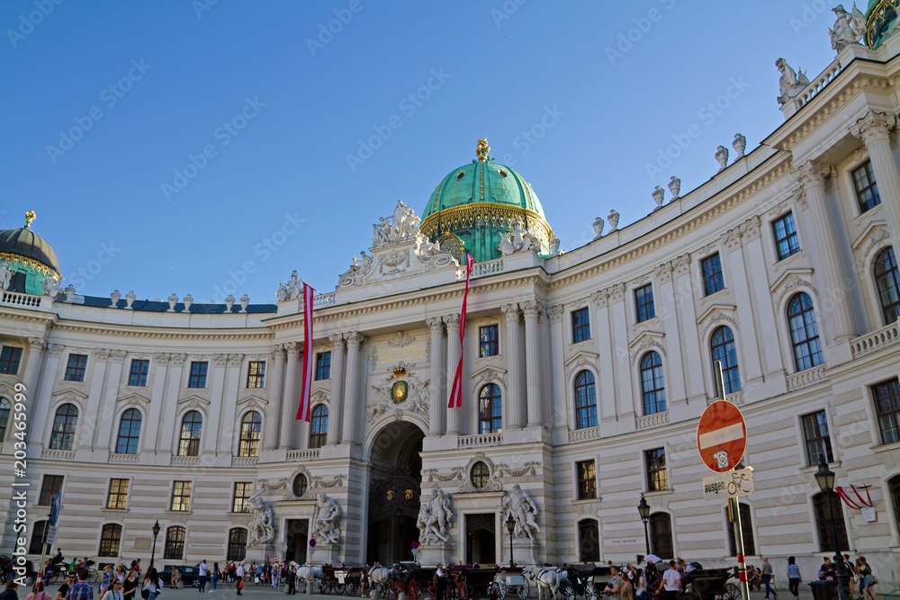 Fototapeta premium Wiener Hofburg