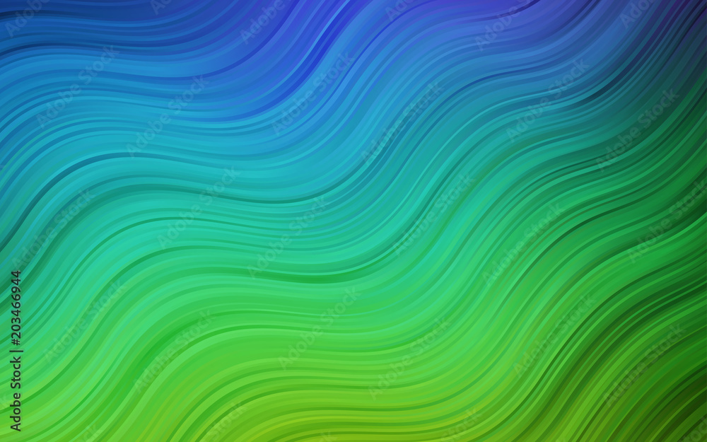 Obraz premium Dark Multicolor vector pattern with lava shapes.
