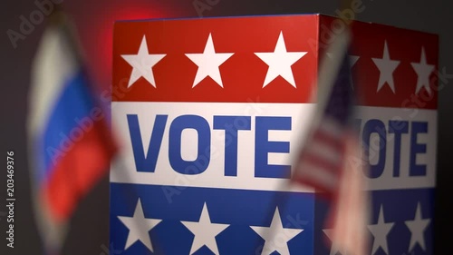 U.S. PRESIDENTIAL ELECTION HACKING SYMBOLISM, IN 4K