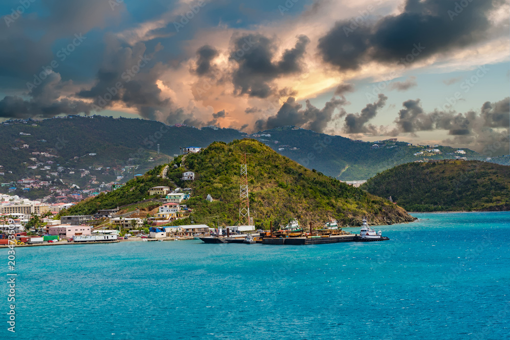 Industrial Dock on St Thomas