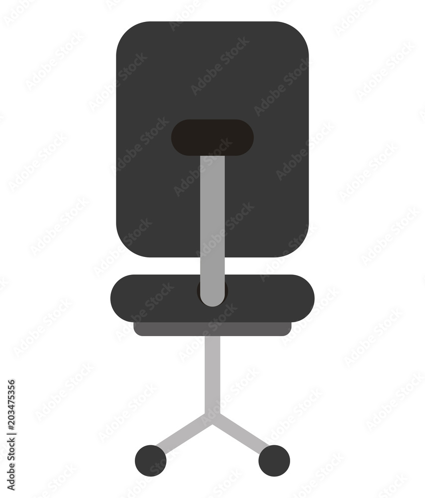 office chair furniture wheels image vector illustration office chair furniture wheels image vector illustration