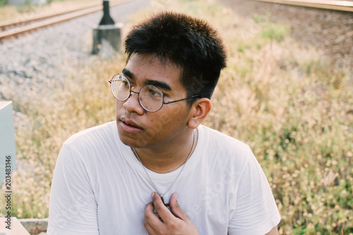Brown Skin South East Asian Man Is Christian 
