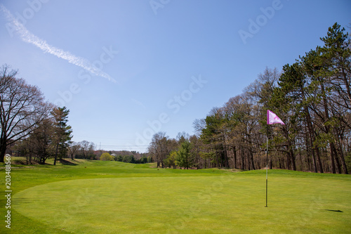 Golf landscape photo