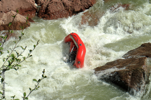 Ripping over in an extreme water trip