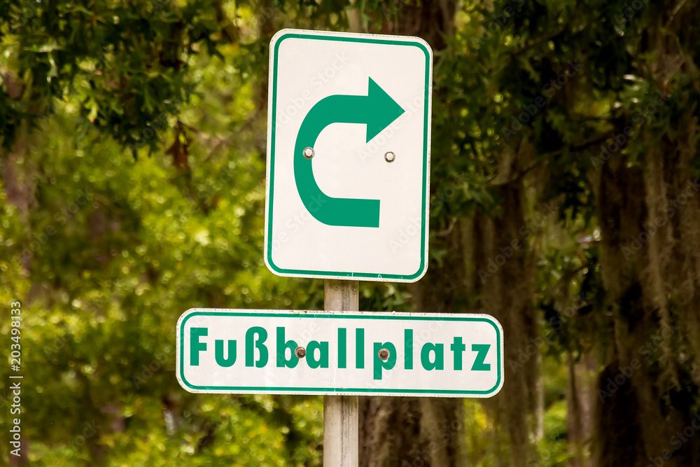 Schild 273 - Fussballplatz