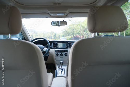 interior of modern car © lzf
