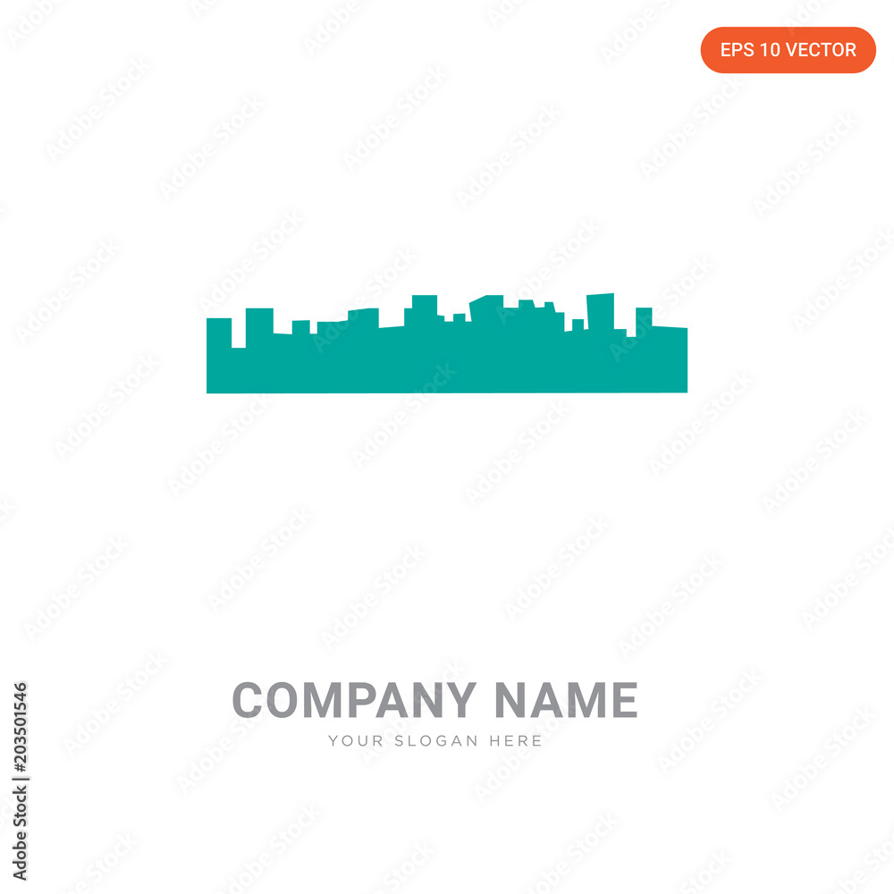 edmonton skyline company logo design