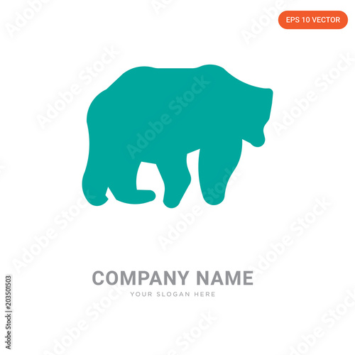 bear company logo design