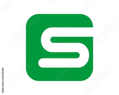 rectangle green typography typeset logotype alphabet font image vector icon logo symbol