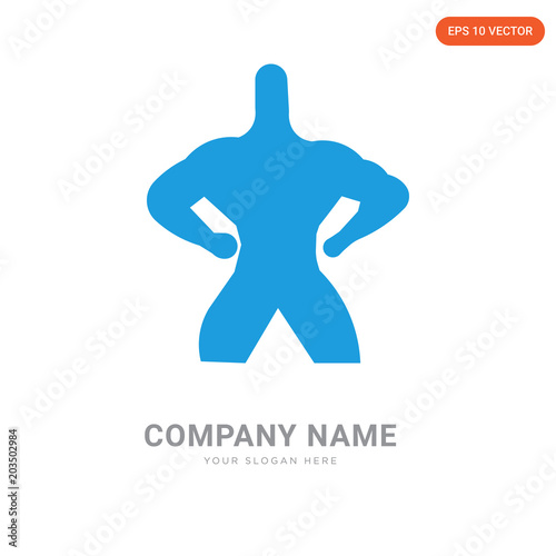 superman company logo design