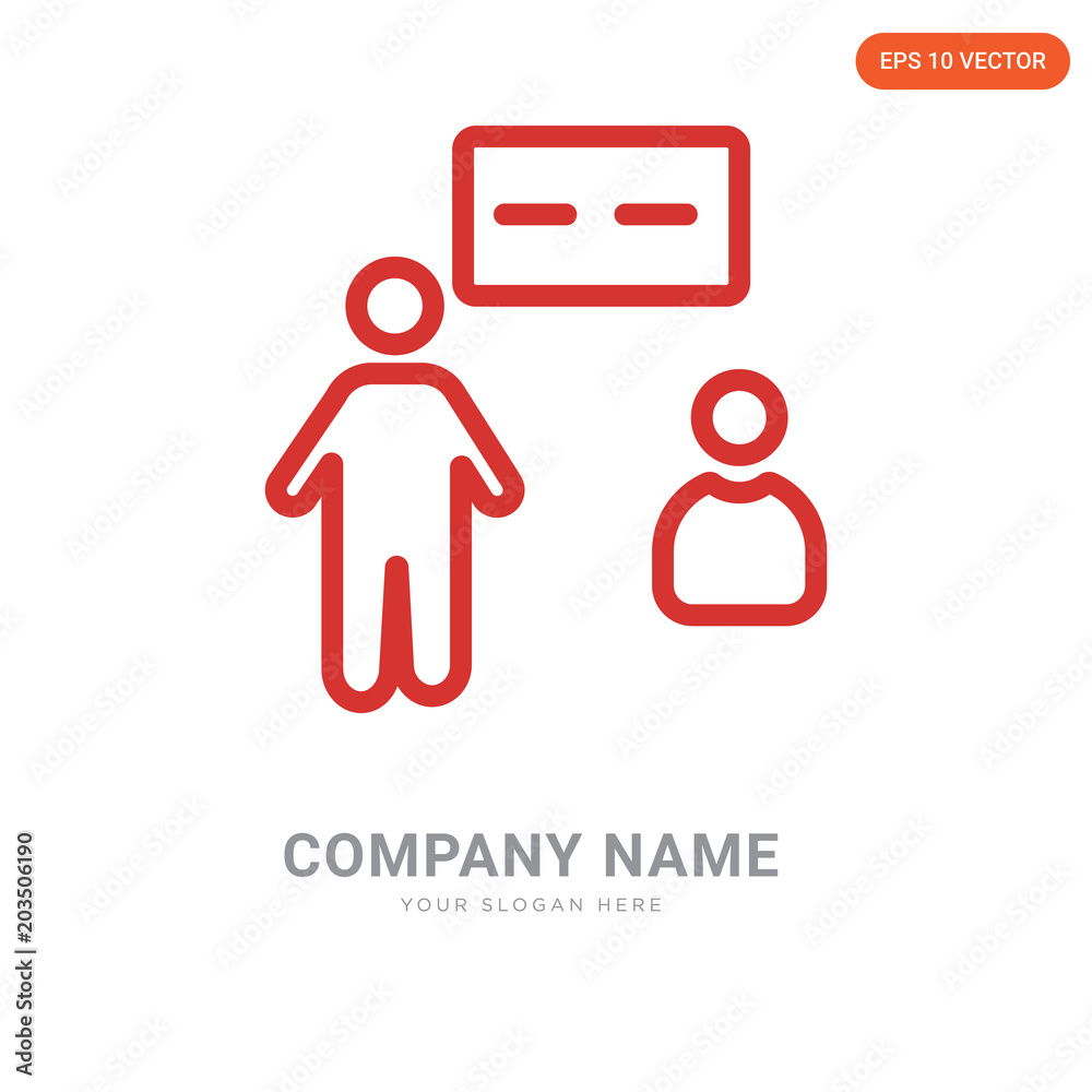 Presentation company logo design Presentation company logo design