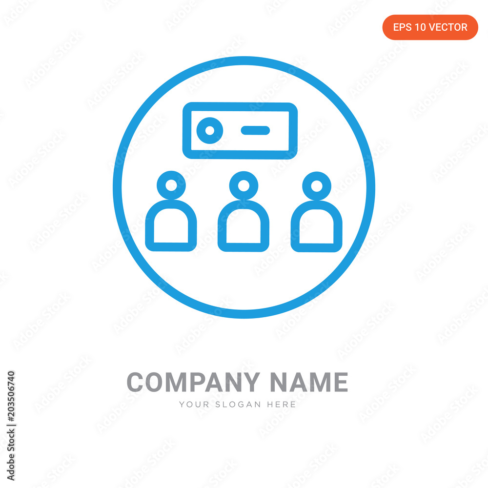 Presentation company logo design
