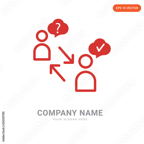 Question company logo design