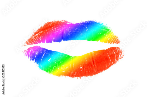 Lip print