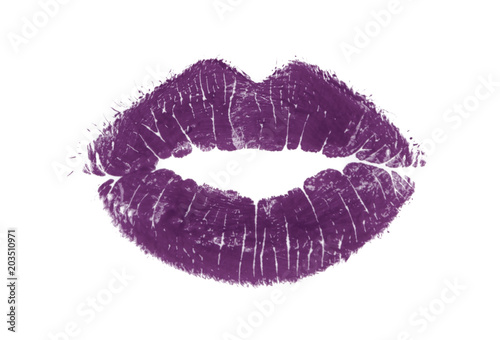 Lip print