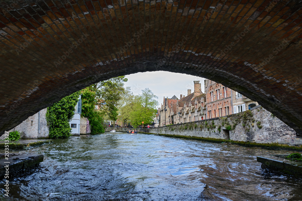 Fototapeta premium Brügge Grachtenfahrt