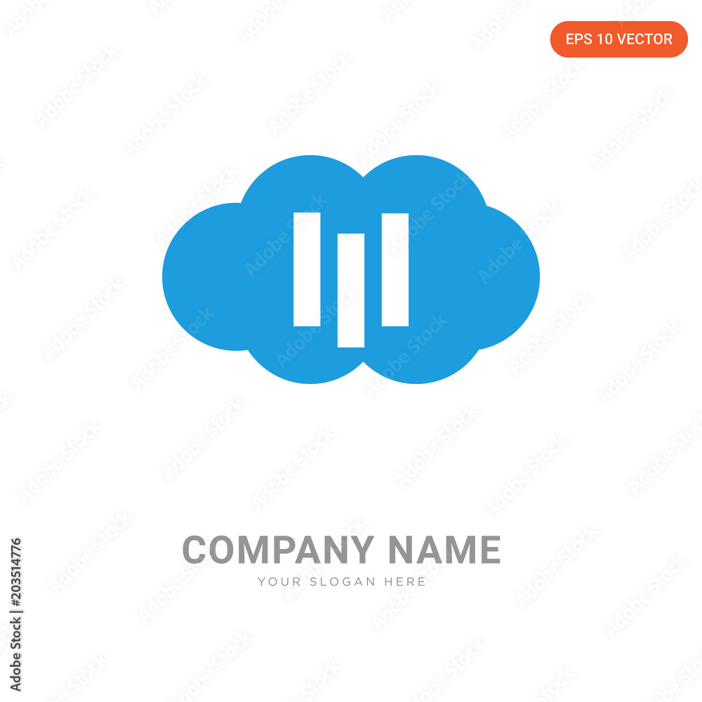 Cloude and sun company logo design Cloude and sun company logo design