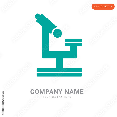Research company logo design