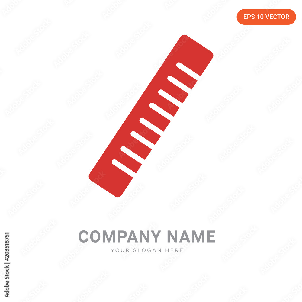 Rulers company logo design Rulers company logo design