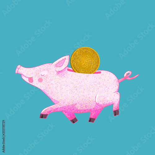 piggybank vector icon