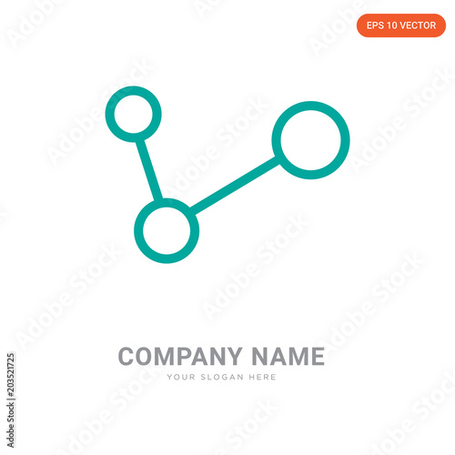 Share company logo design