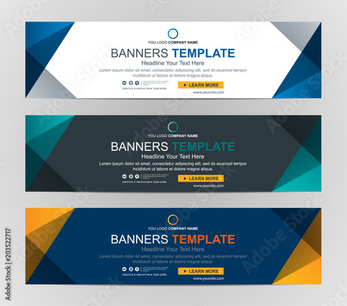 Abstract Web banner design background or header Templates photo