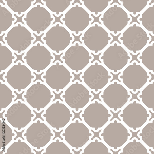 Seamless ornament in arabian style. Geometric abstract background. Pattern for wallpapers and backgrounds