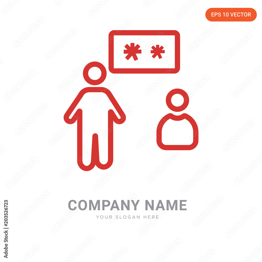 Presentation company logo design Presentation company logo design
