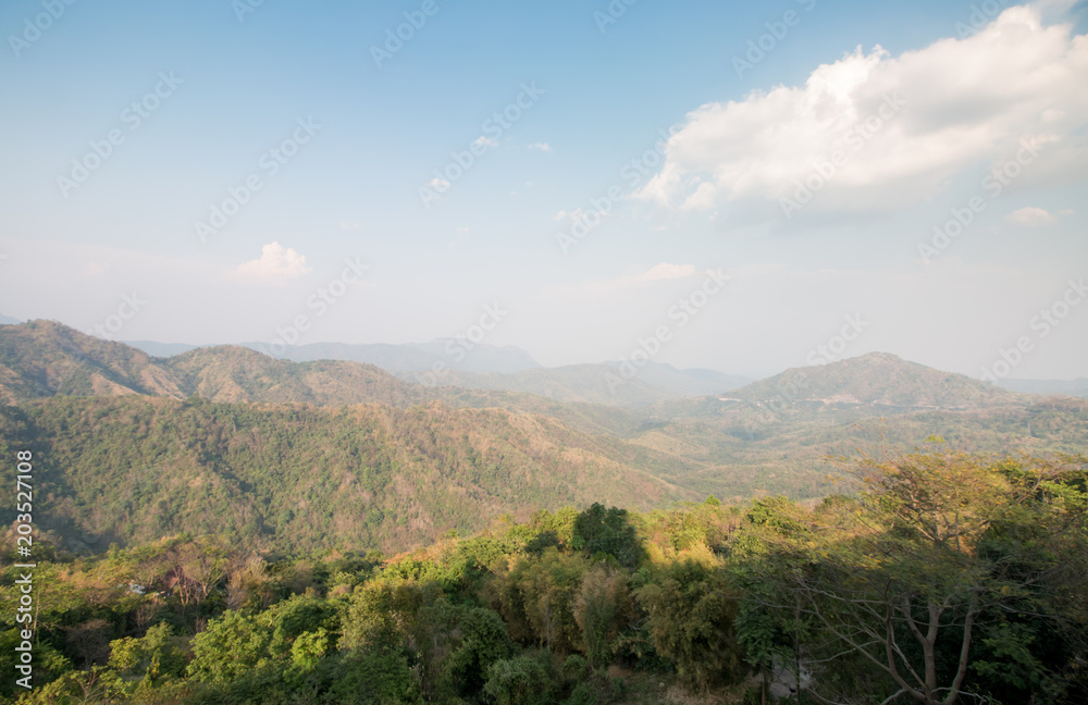 mountain landscape view