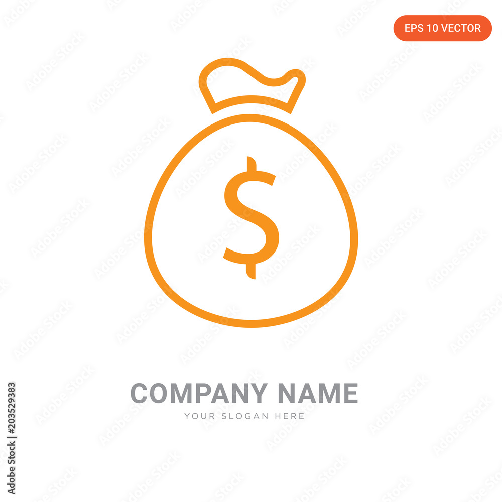 Money box company logo design Money box company logo design