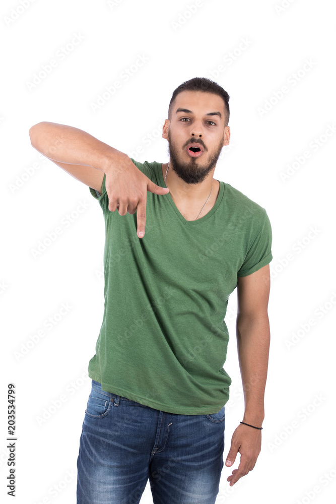 pointing down pointing down