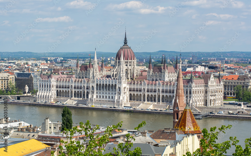 Hungarian Parliament Building, Budapest, Hungary