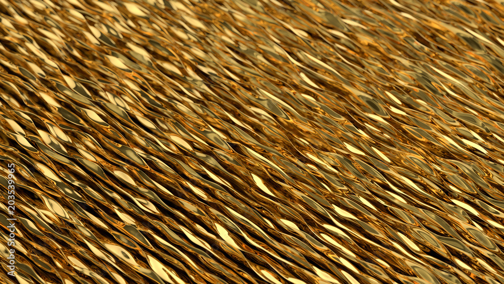 Golden wave background. Gold background. Gold texture. Golden wave background. Gold background. Gold texture.