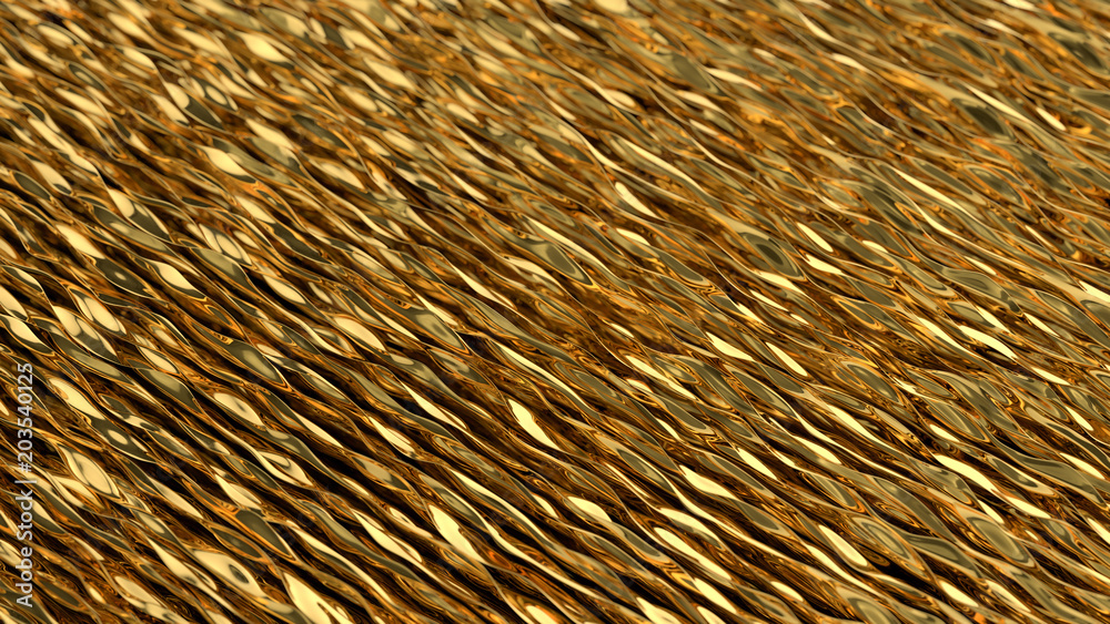Golden wave background. Gold background. Gold texture. Golden wave background. Gold background. Gold texture.