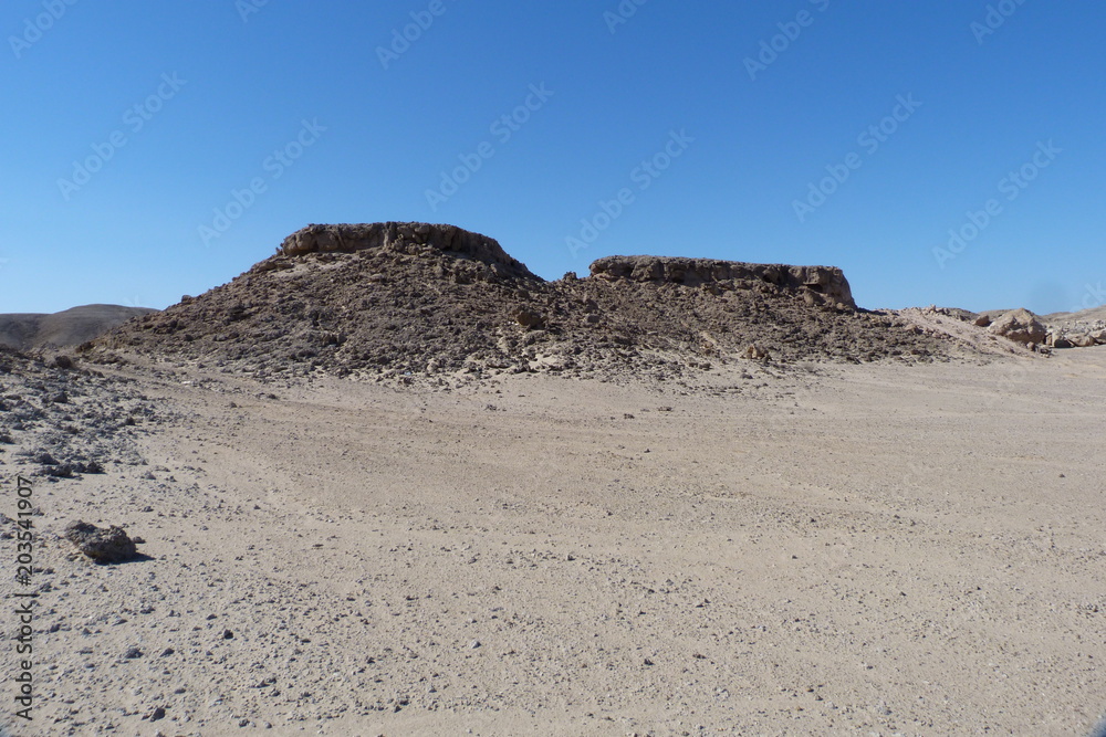 Tafelberge in Wüste Afrika