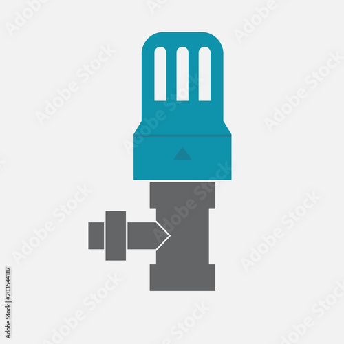 thermostat radiator valve icon
