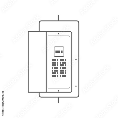 open breaker box icon