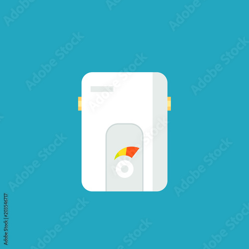 Tankless water heater icon