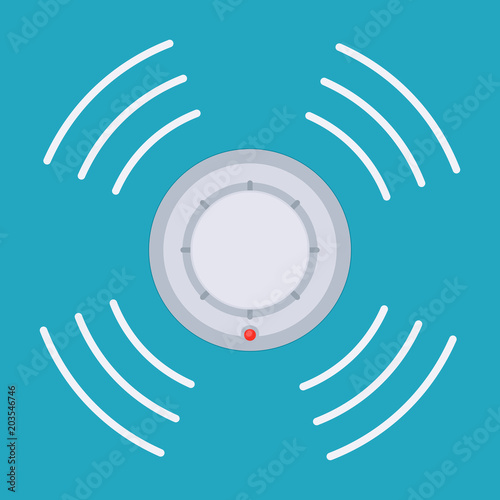 Smoke detector icon