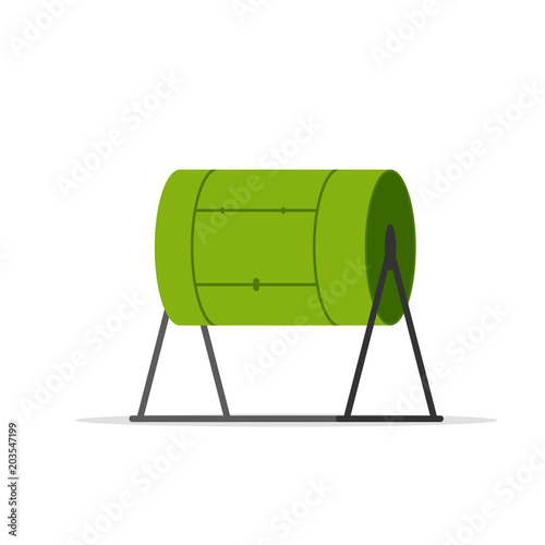 Compost tumbler icon